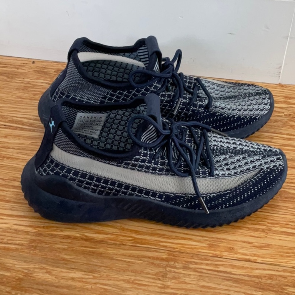 Danskin Navy and Gray Women's Sneakers - Picture 2 of 8